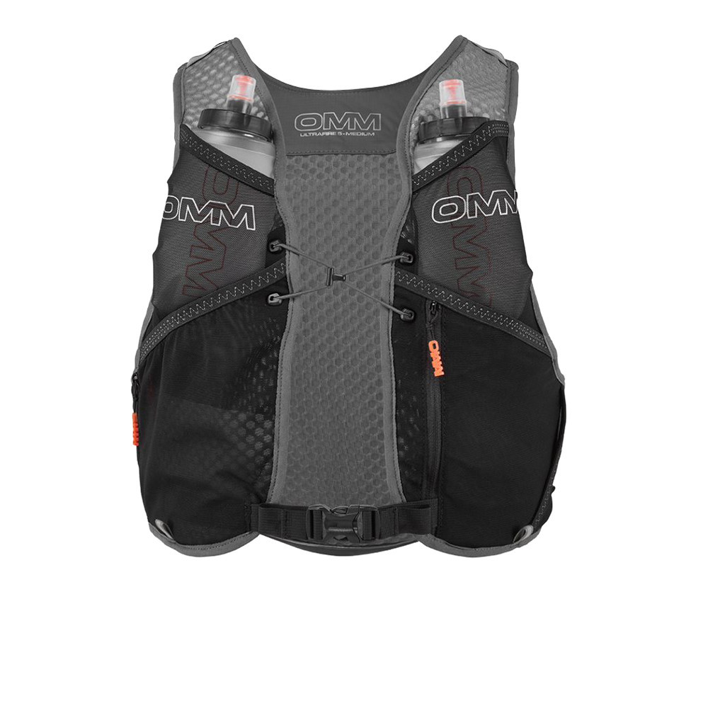 OMM UltraFire 5 Running Vest (Small) With 2 x 350ml Bottles - AW24