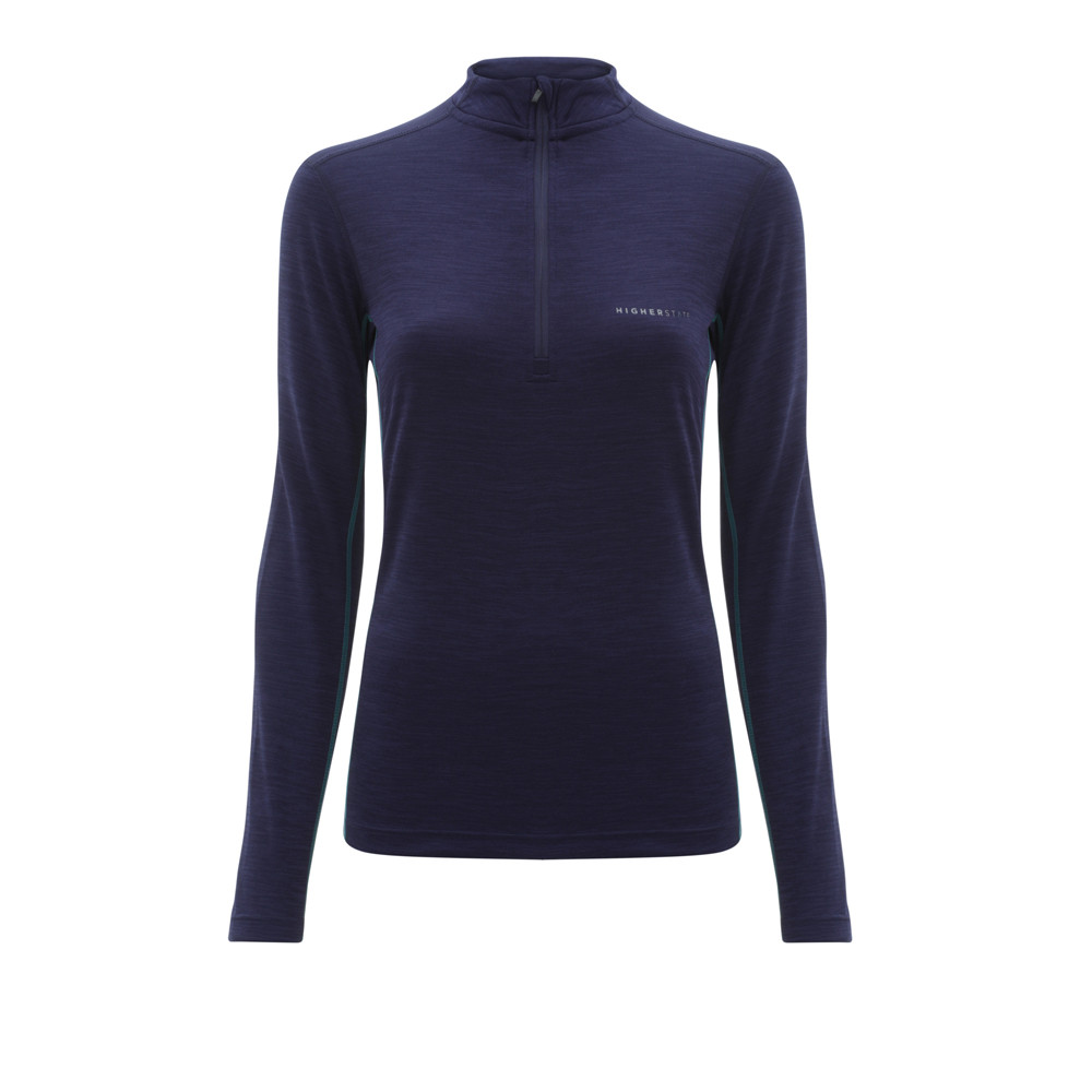 Higher State L/S 1/4 Zip Neck Women's Top
