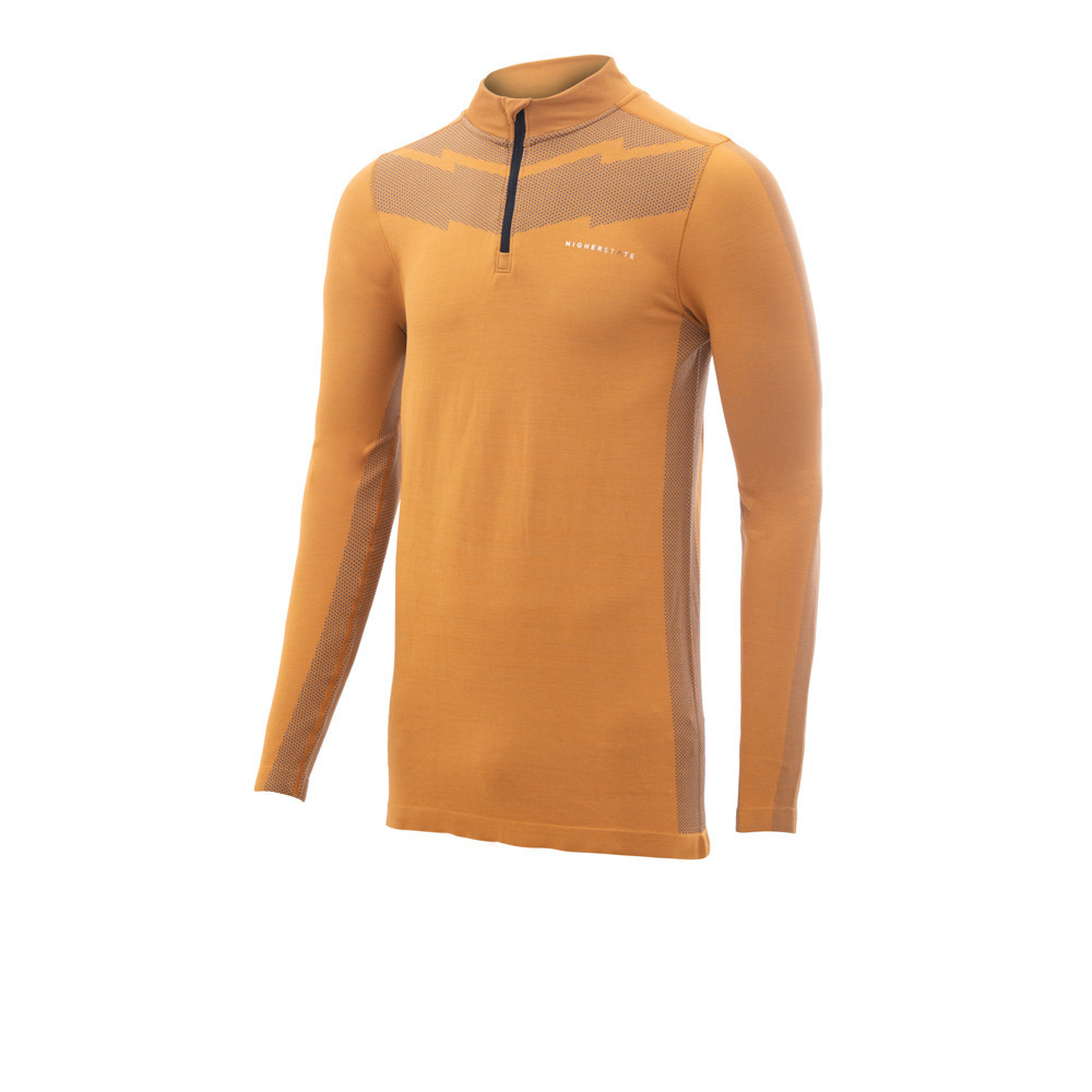 Higher State Seamfree Long Sleeve Half Zip Top