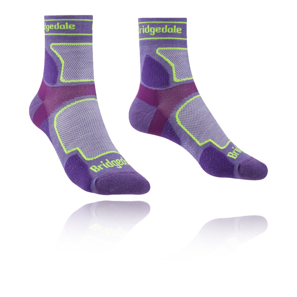 Bridgedale Trail Run Ultra Light T2 Coolmax Sport Women's 3/4 Crew Socks - SS25