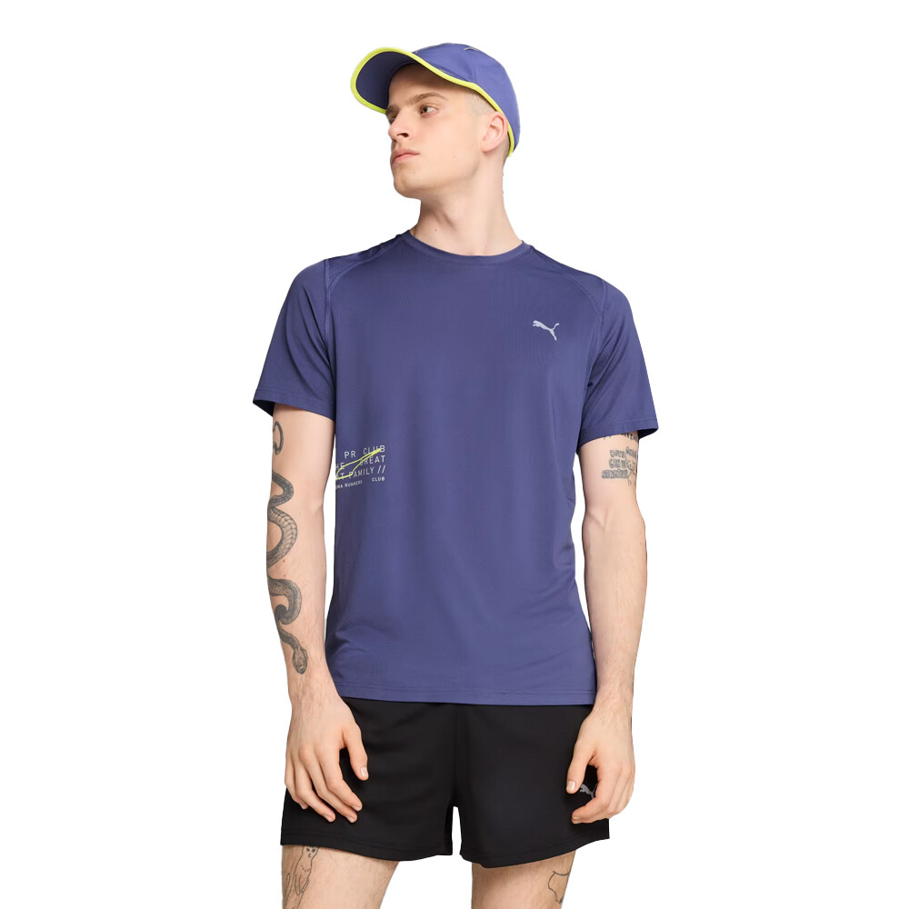 Puma Run Graphic Mesh T-Shirt - SS25