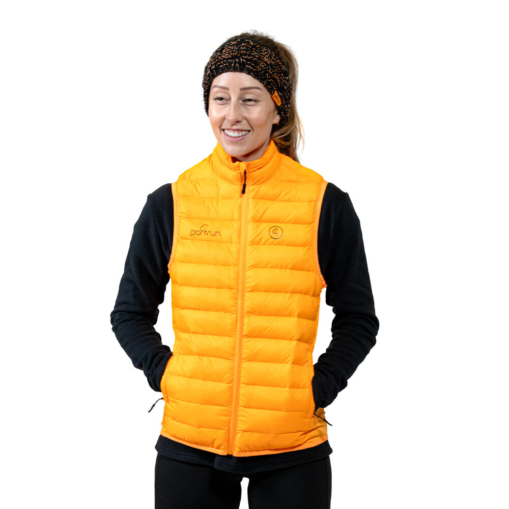 Parkrun Apricot Women's Padded Gilet