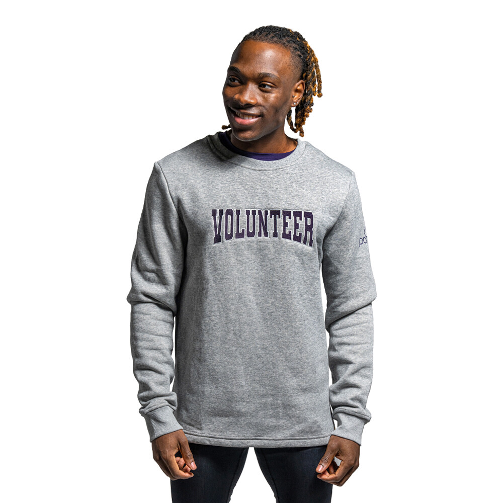 Parkrun Apricot Men's Volunteer Collegiate Sweatshirt