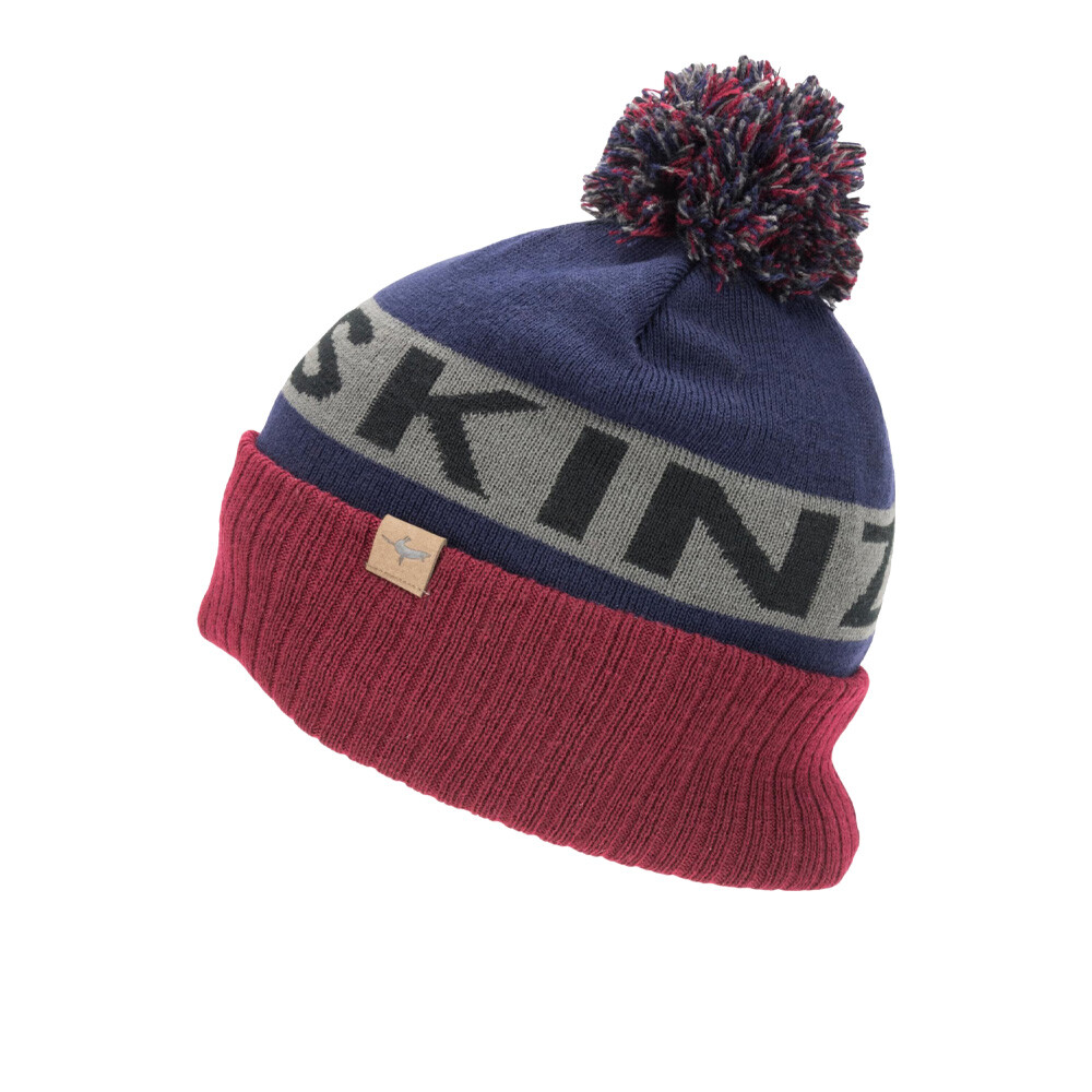 SealSkinz Foulden Water Repellent Cold Weather Bobble Hat - SS25