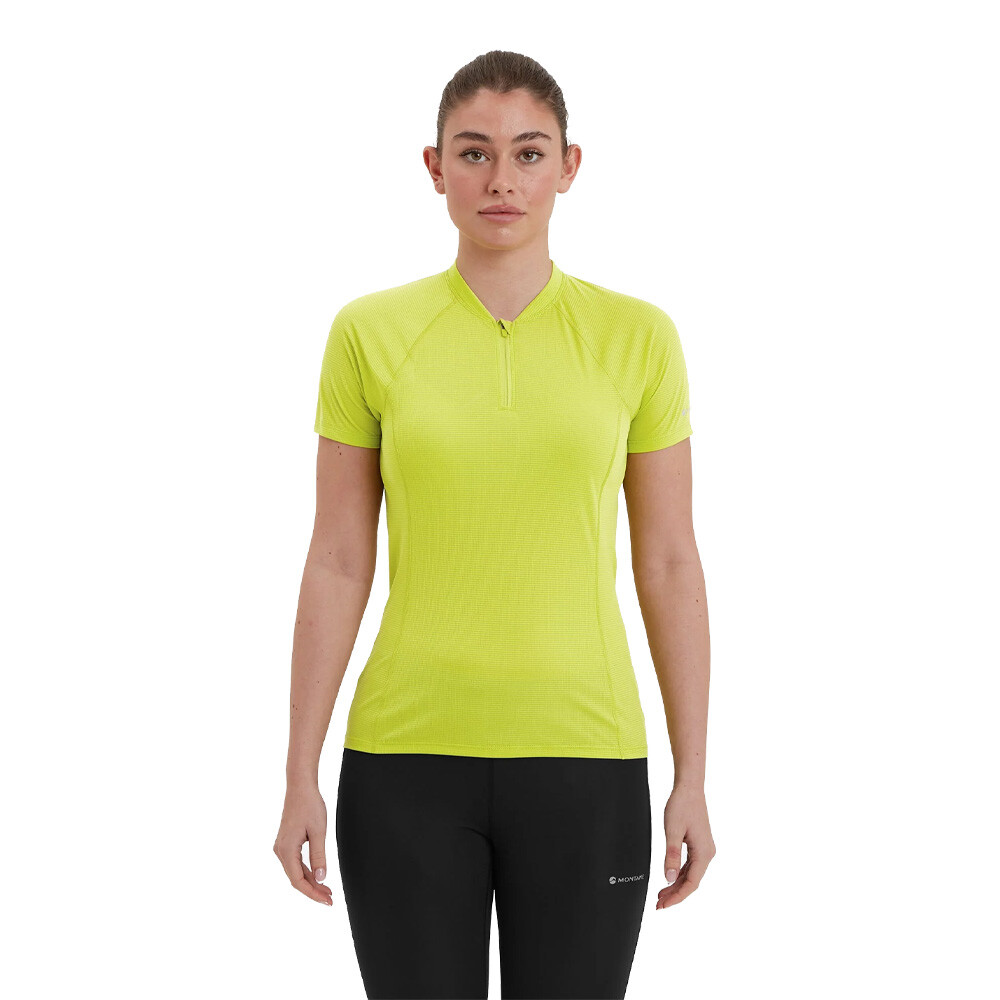 Montane Dart Nano Zip Neck Women's T-Shirt - SS25