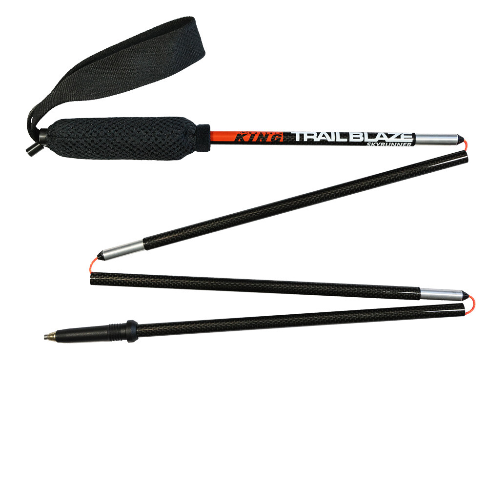 Mountain King Skyrunner CARBON Running Poles Pair (125cm, 113grams) - SS25