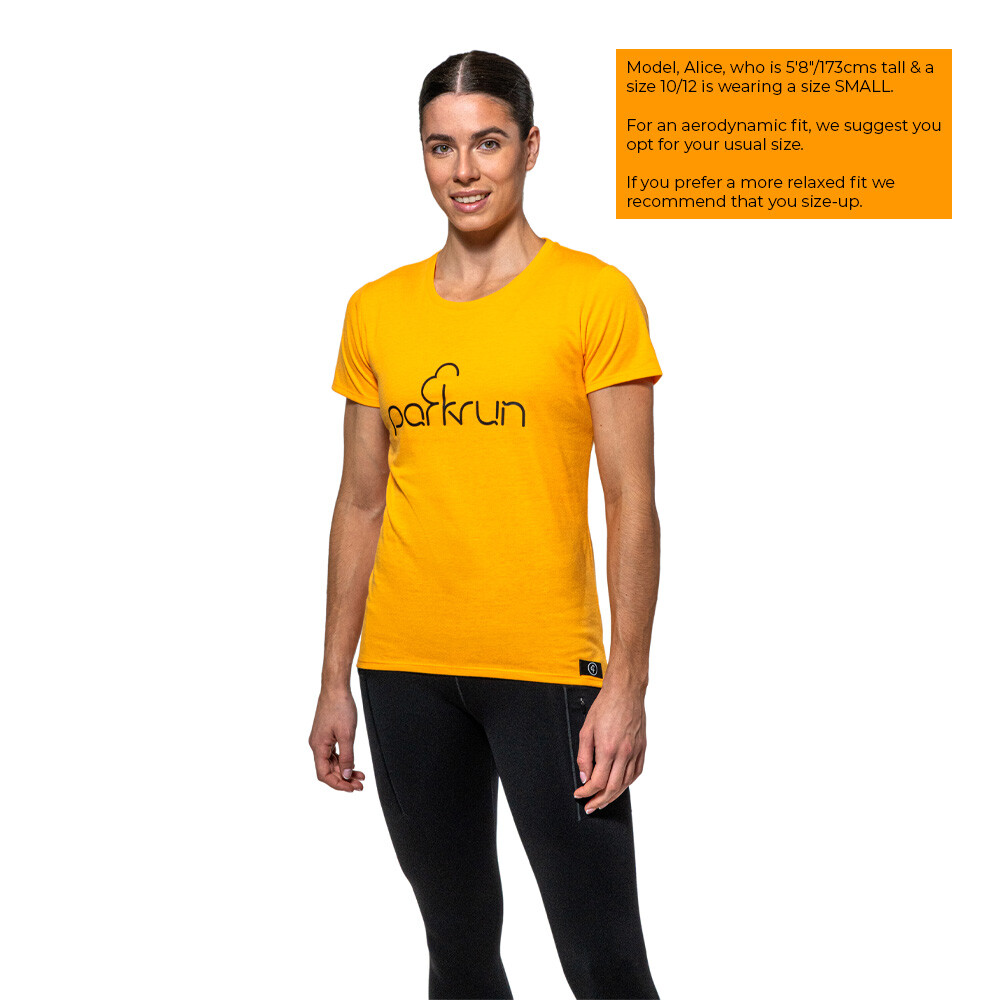 Parkrun Apricot parkrun Women's Cotton T-Shirt