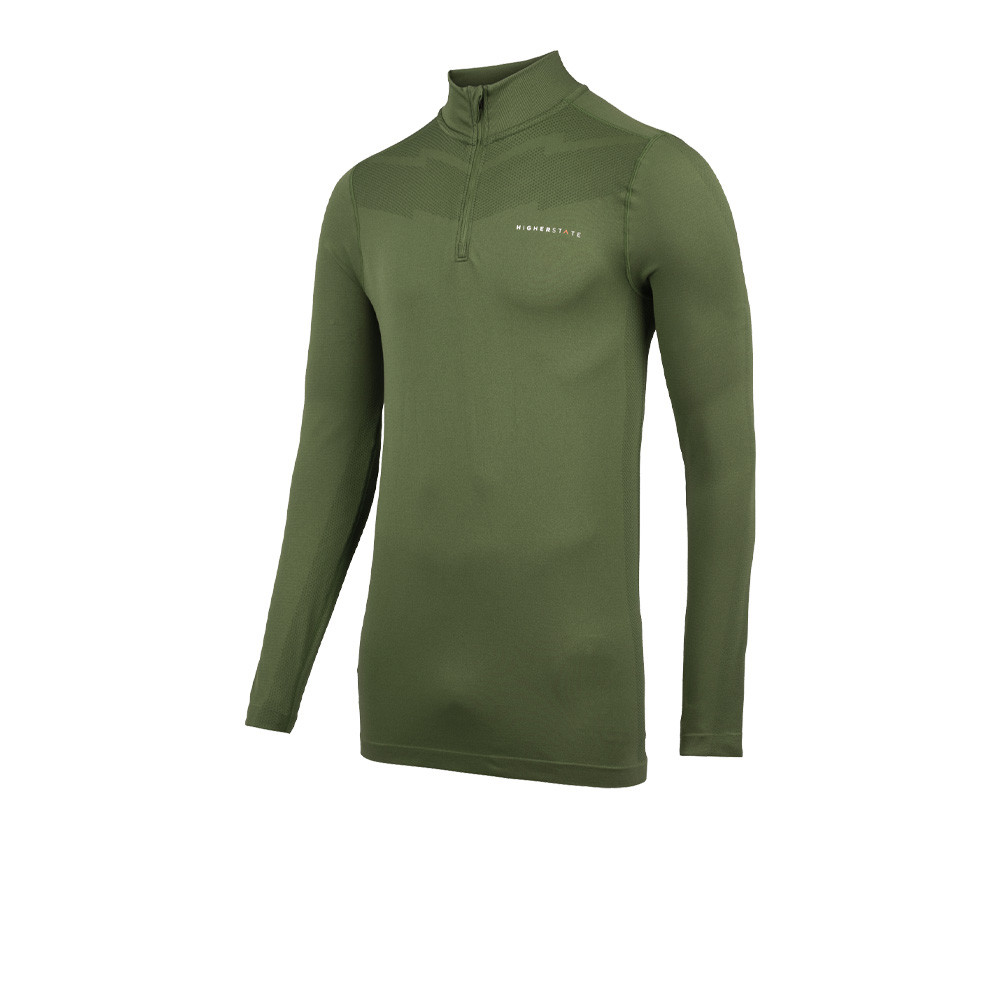 Higher State Seamfree Half Zip Running Top