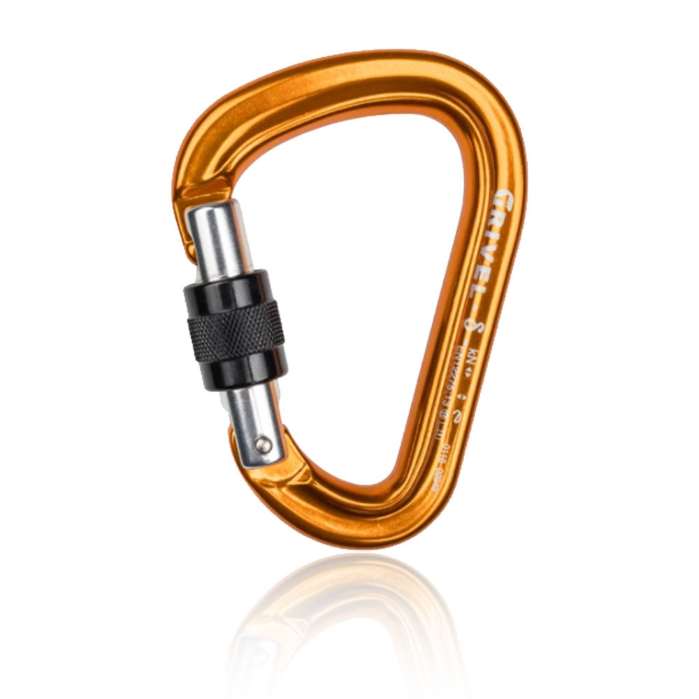 Grivel Delta K5N D Screw-Lock Carabiner -   SS25