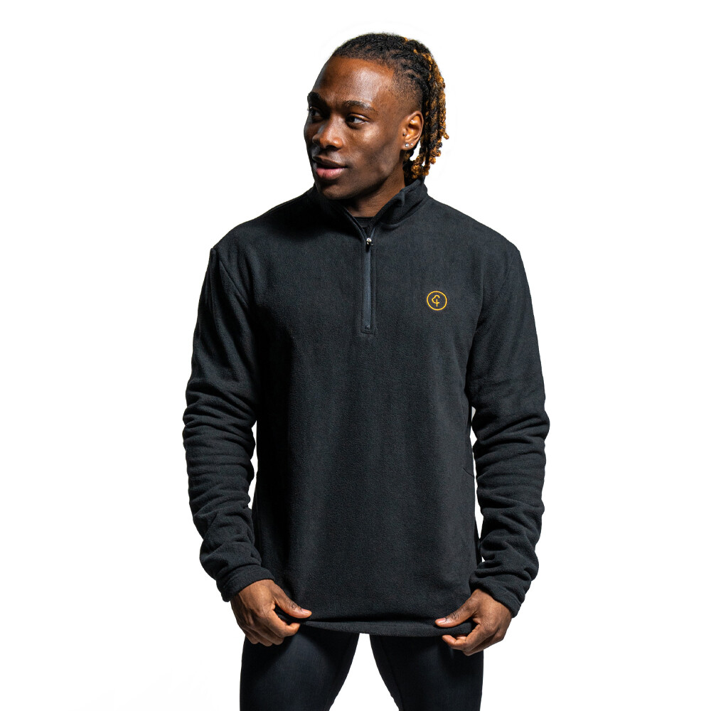 Parkrun Apricot Men's 1/4 Zip Microfleece