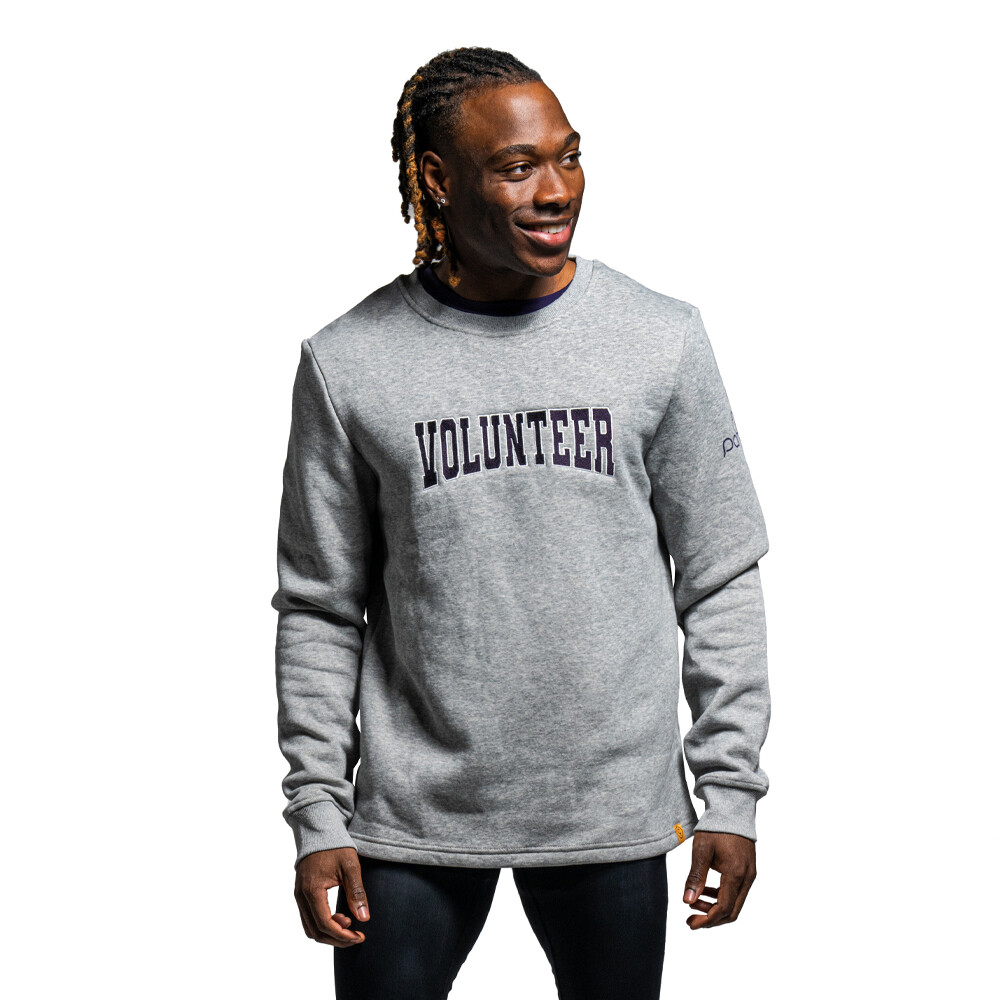 Parkrun Apricot Men's Volunteer Collegiate Sweatshirt