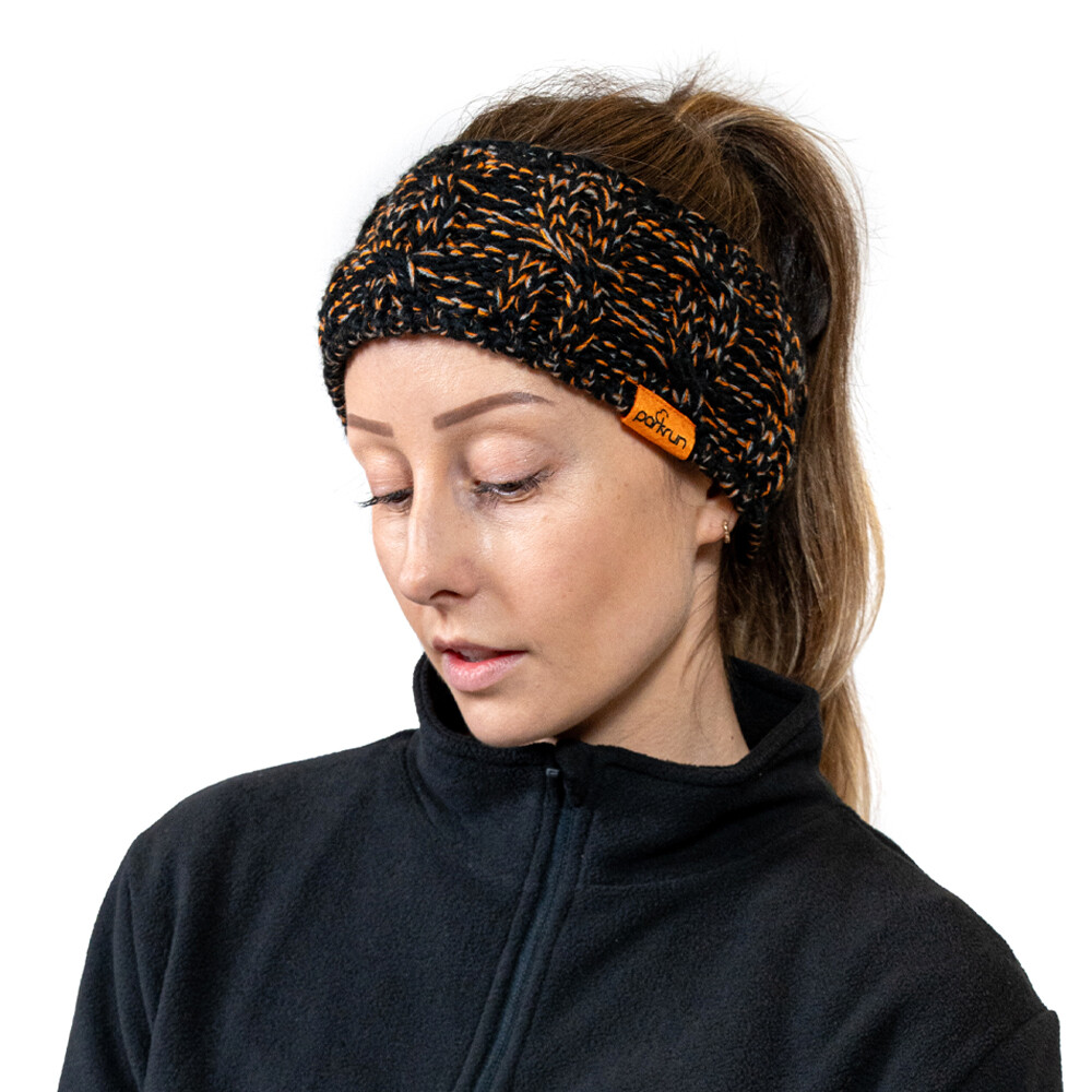 Parkrun Apricot Knitted Headband