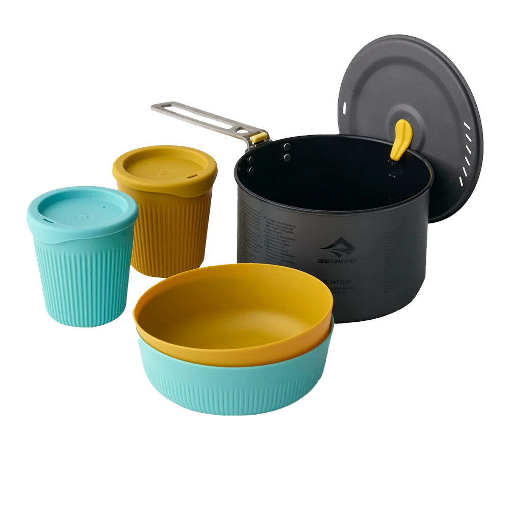 Sea To Summit Frontier Ultralight One Pot Cook Set (2 Person, 5 Piece)