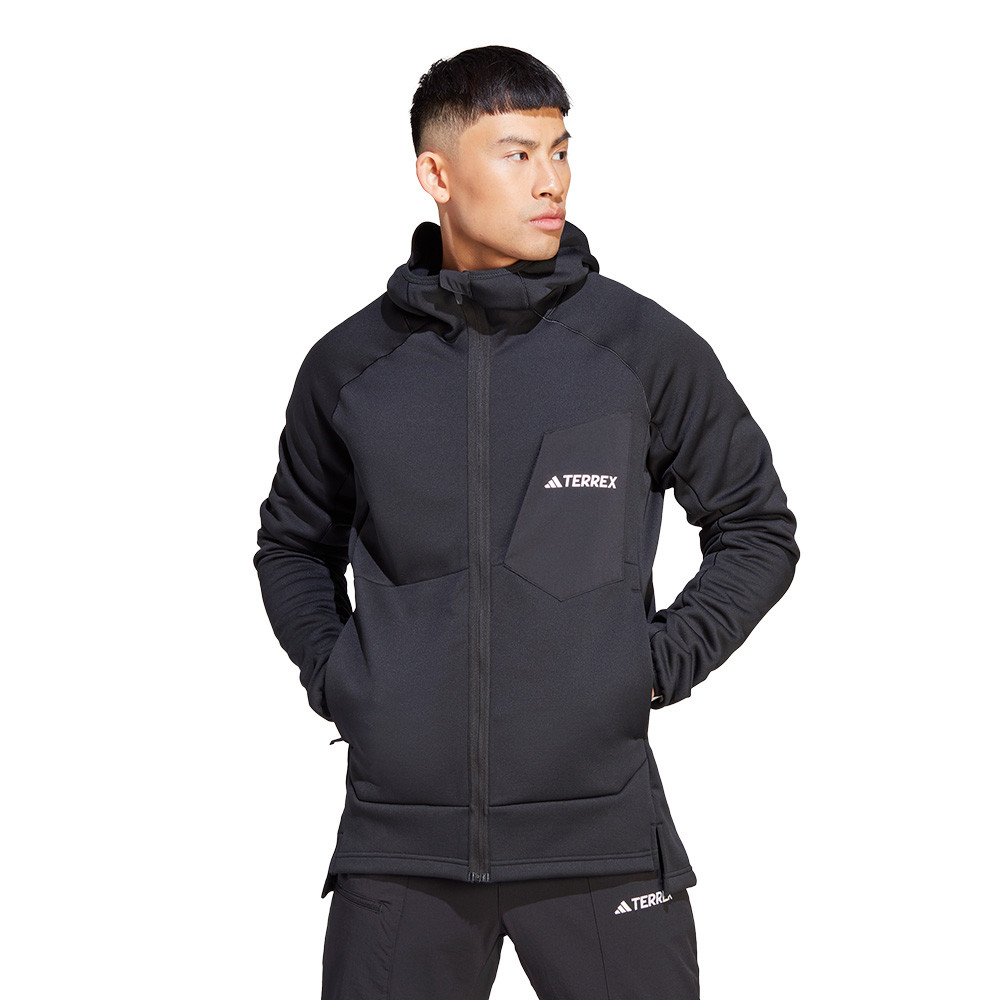 adidas Terrex Xperior Medium Fleece Hooded Jacket