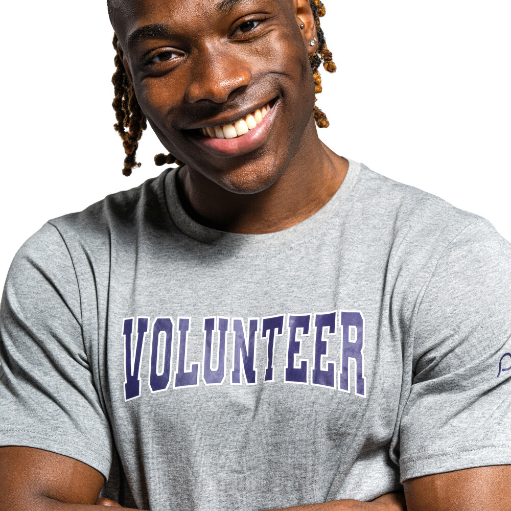 Parkrun Apricot parkrun Men's Volunteer Collegiate T-Shirt