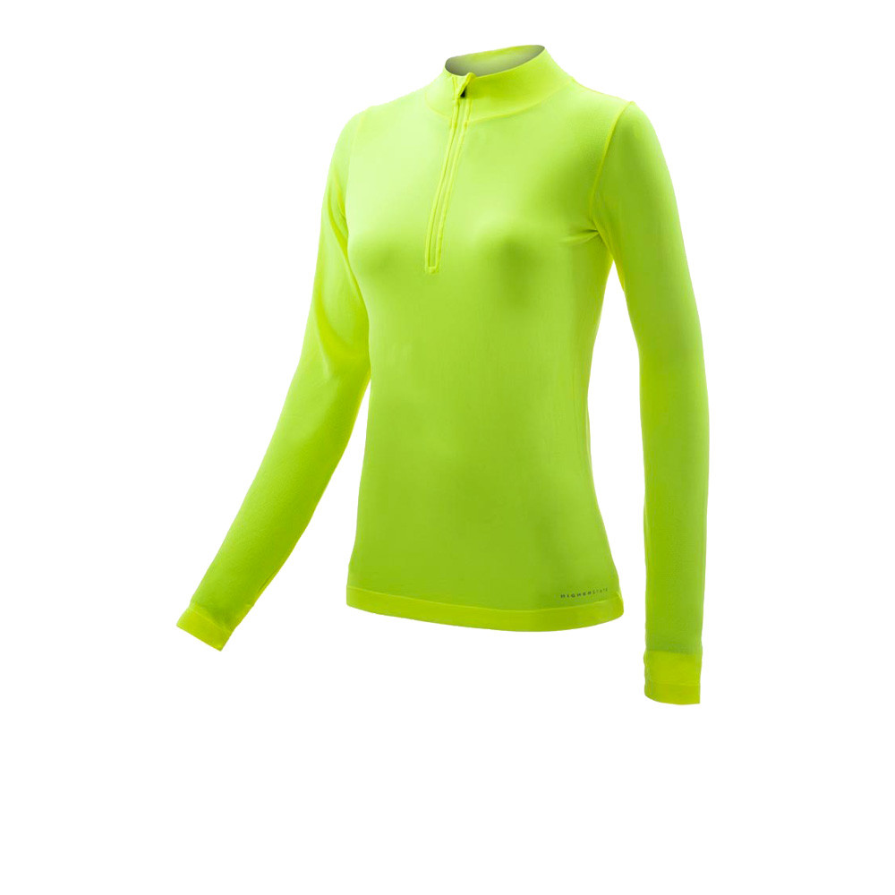 Higher State Seamfree Women's Long Sleeve Half Zip Top