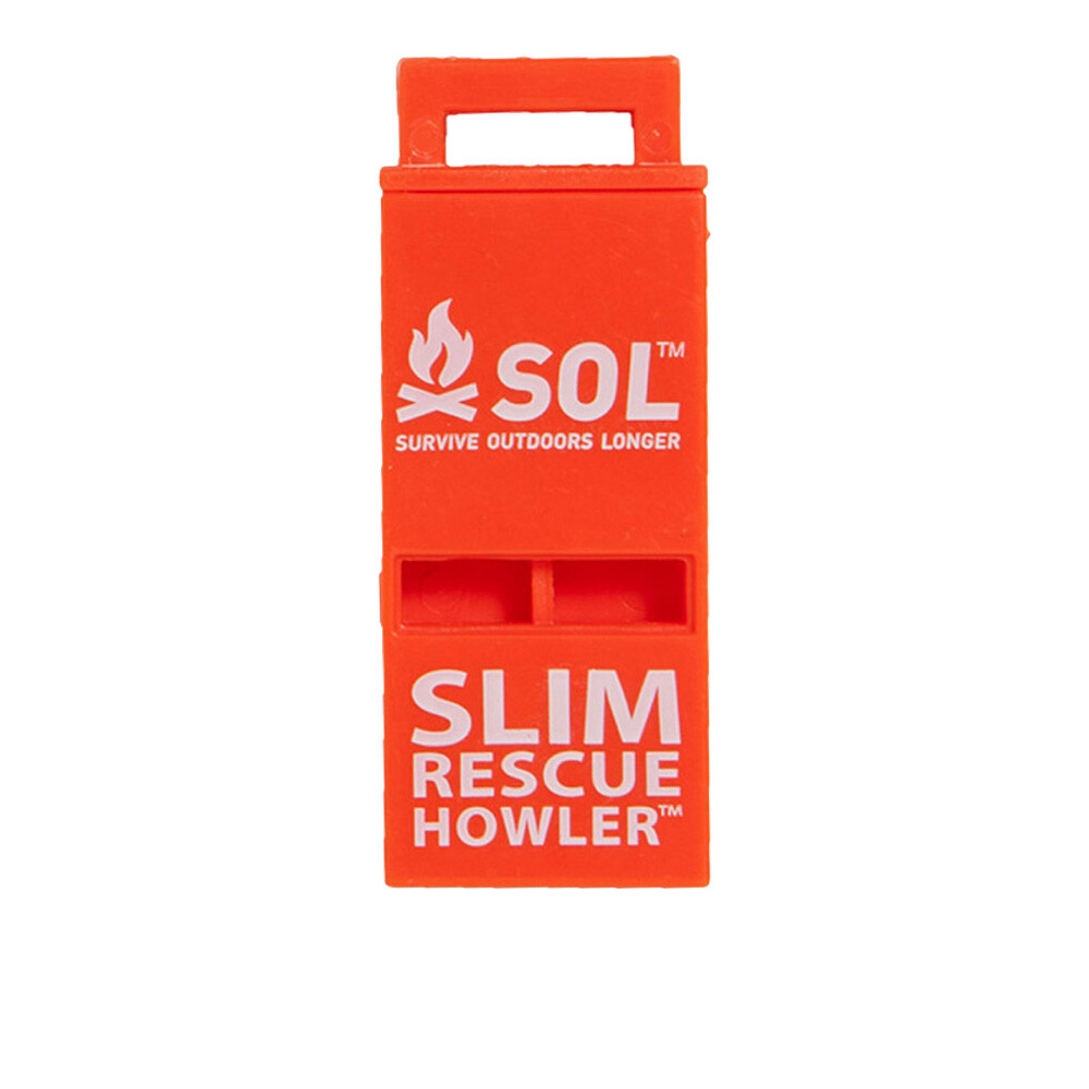 Adventure Ready Brands S.O.L Slim Rescue Howler Whistle (2 Pack) - SS25