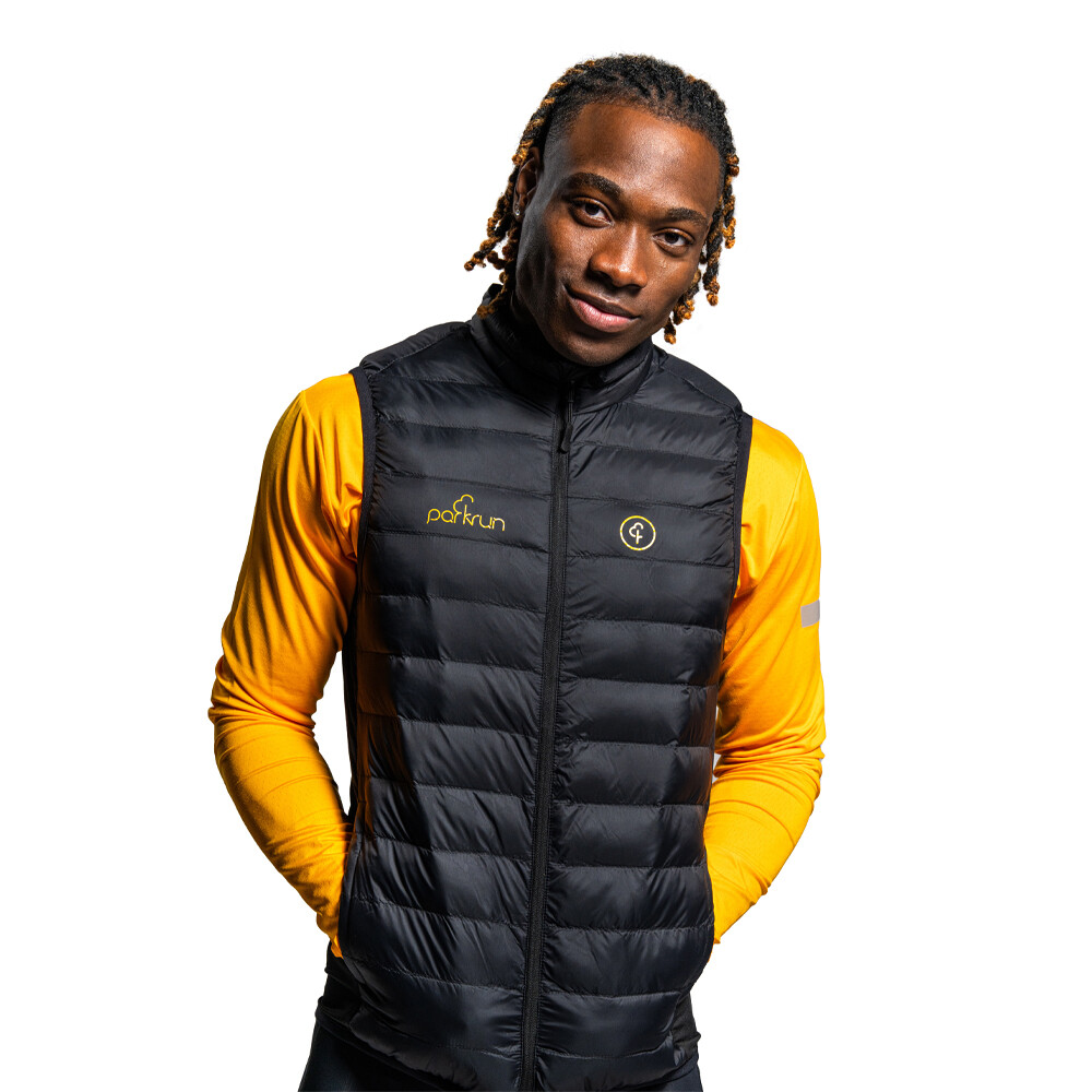 Parkrun Apricot Men's Padded Gilet