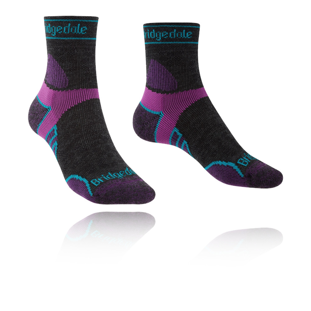 Bridgedale Trail Run Lightweight T2 Merino Sport Women's 3/4 Crew Socks - SS25