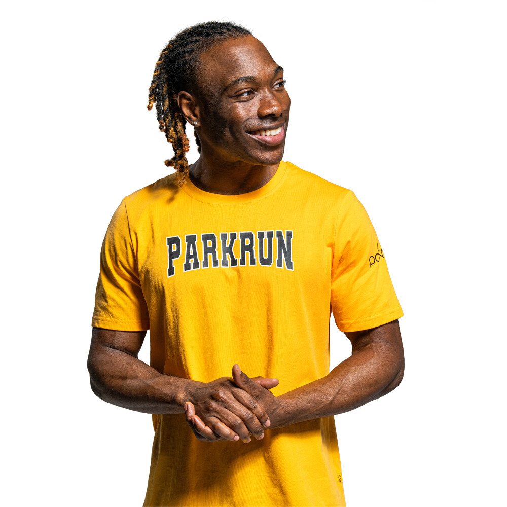 Parkrun Apricot parkrun Men's Apricot Collegiate T-Shirt
