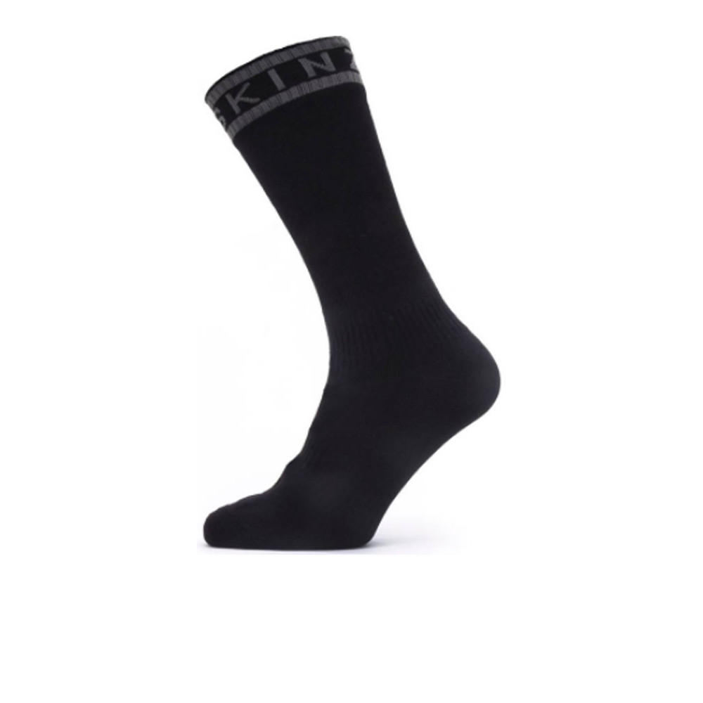 SealSkinz Waterproof Warm Weather Mid Length Socks With Hydrostop