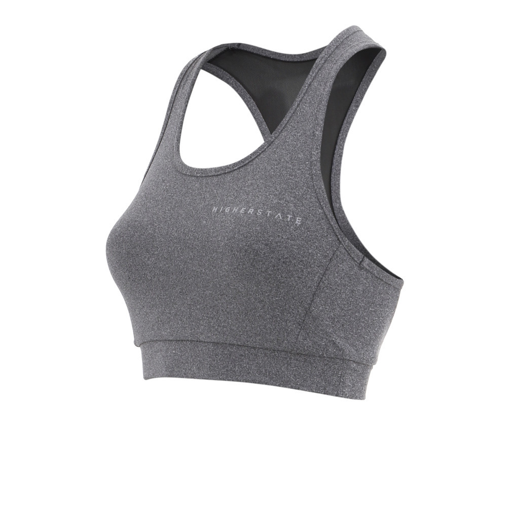 Higher State Marl Women's Low Impact Crop Top