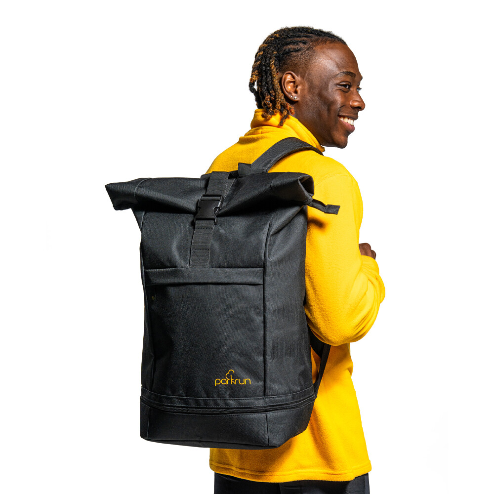 Parkrun Apricot Roll Top Backpack