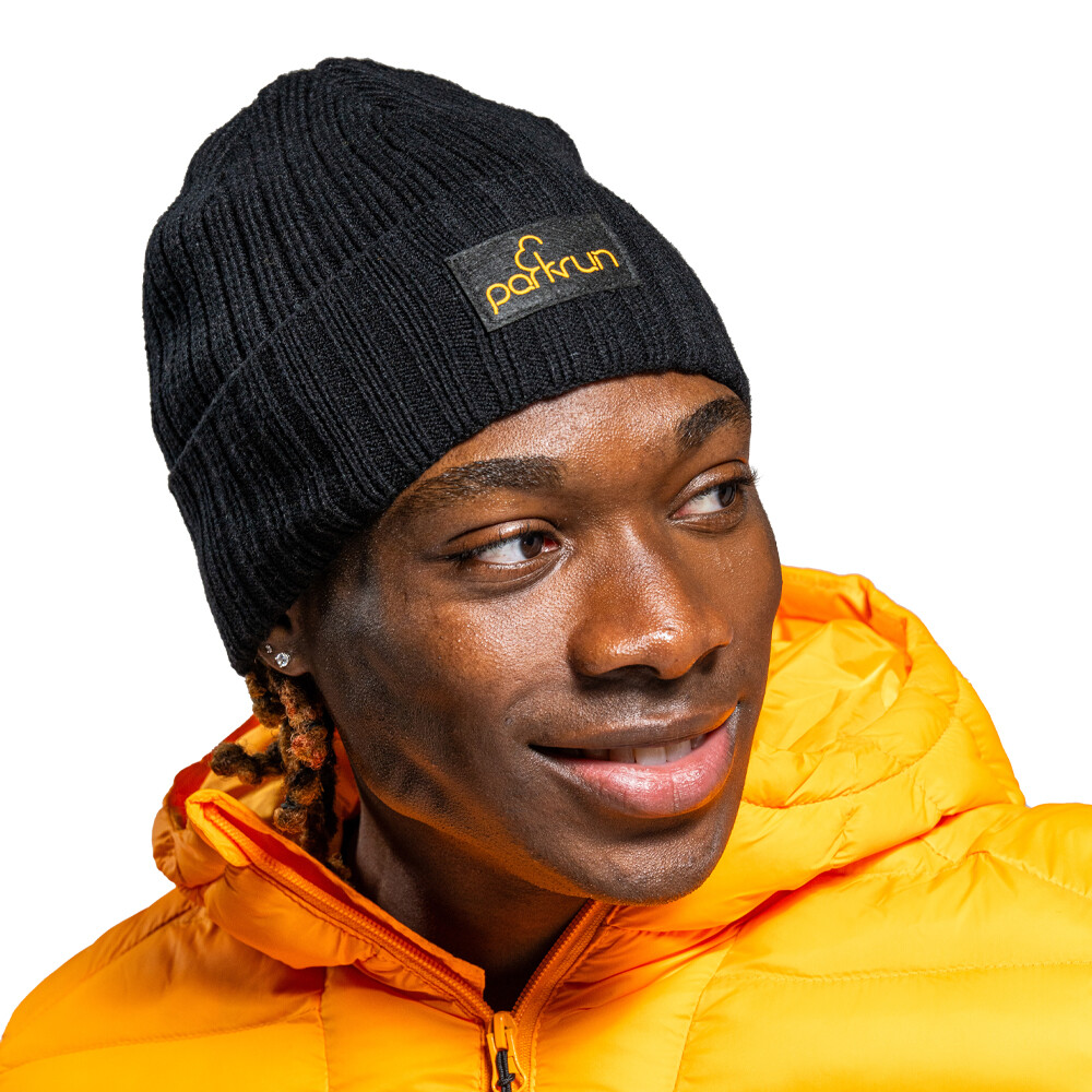 Parkrun Apricot Knitted Beanie