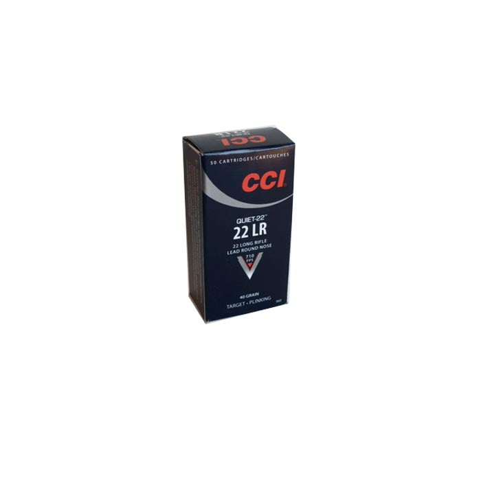 CCI .22 LR Quiet 40gr RN (Subsonic)
