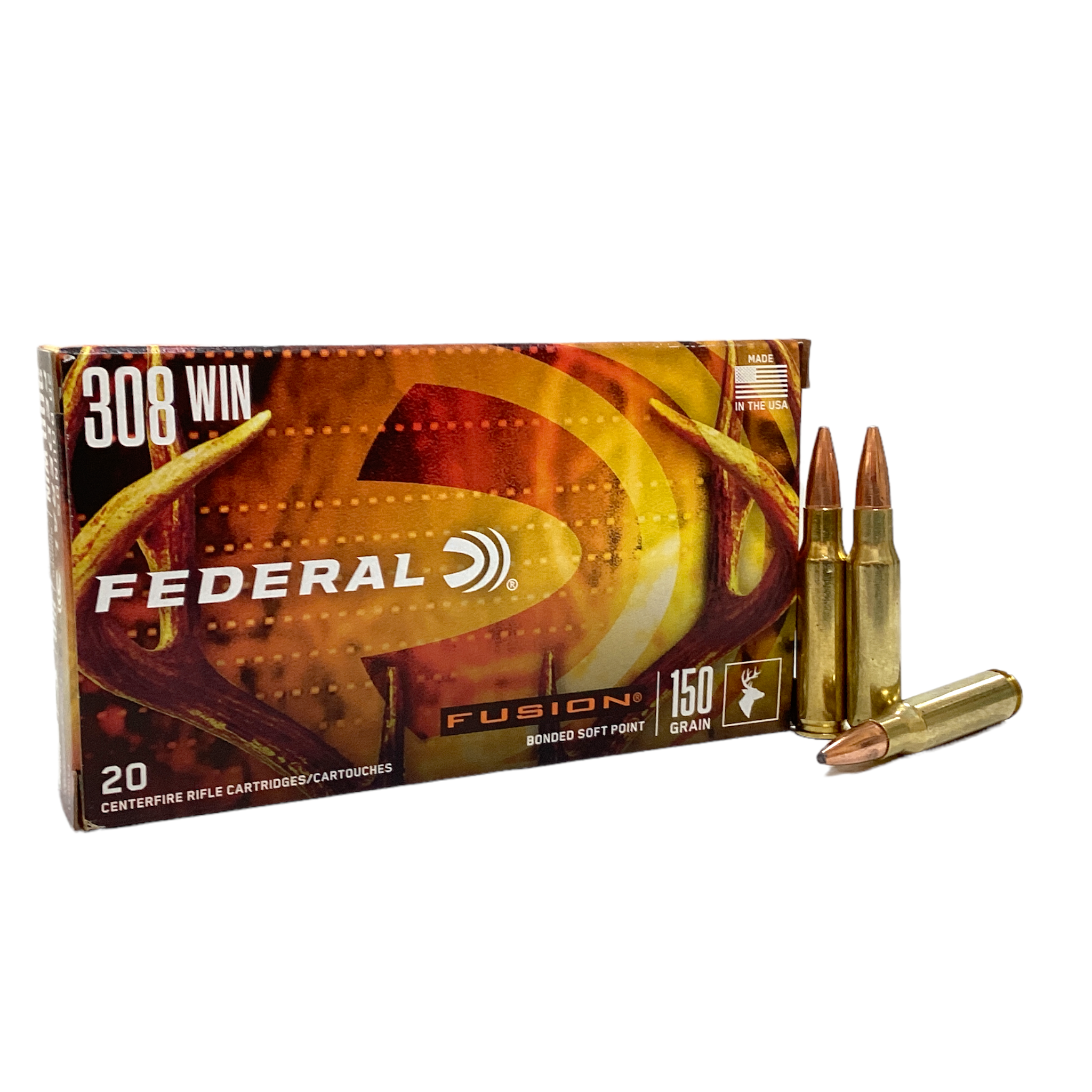 Federal Fusion 308 WIN 150gr Soft Point