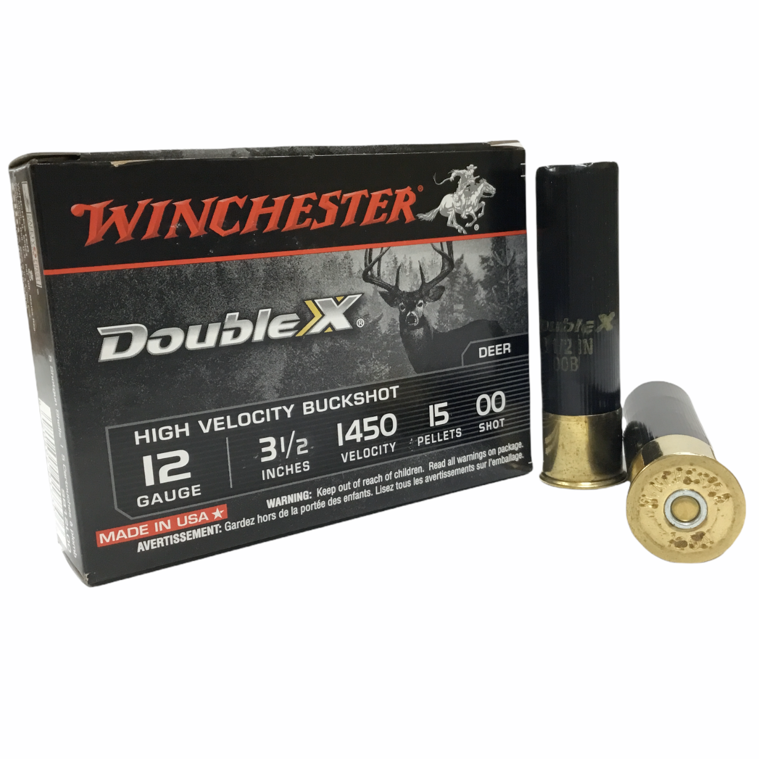 Winchester 12 Gauge High Velocity 00 Buck