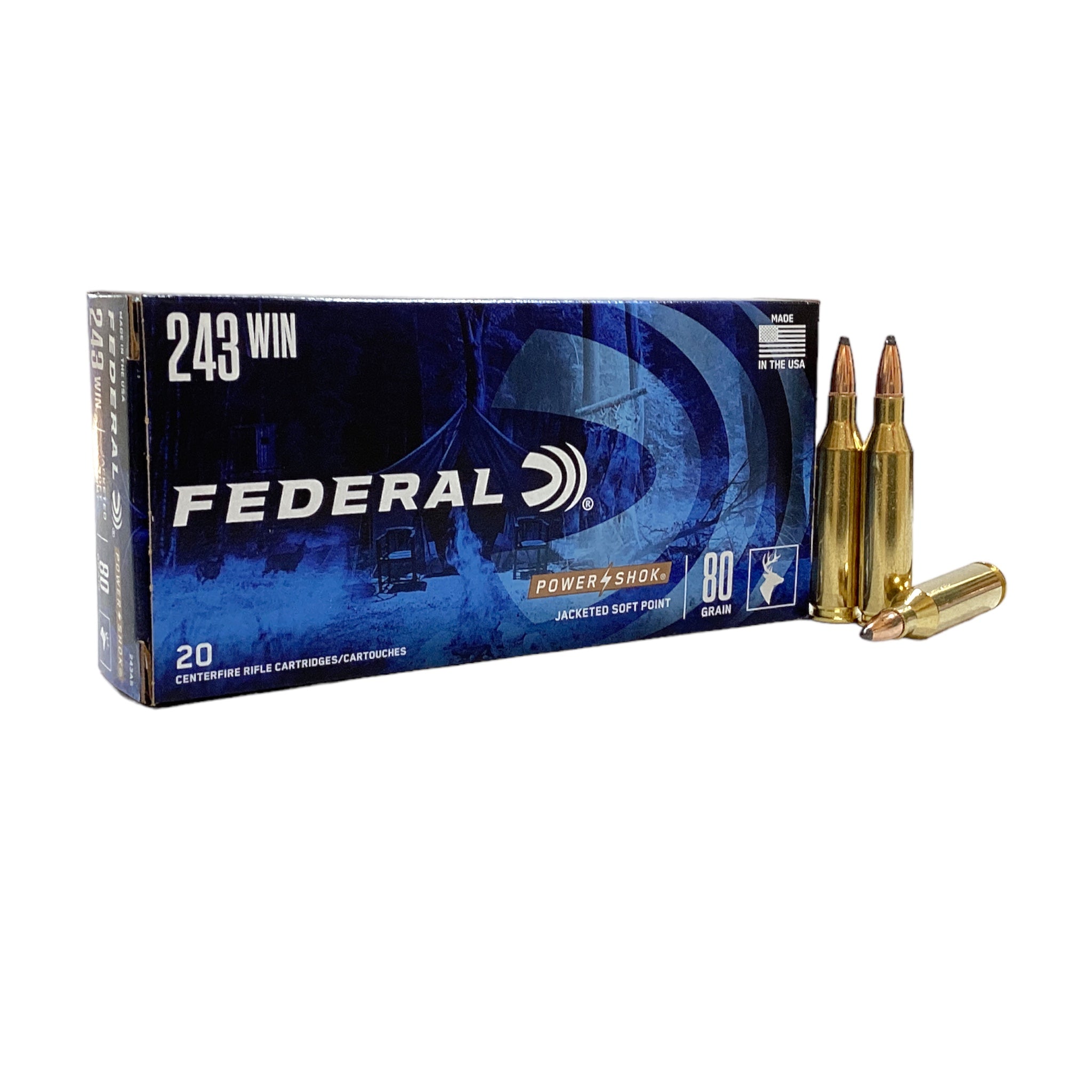 Federal Power Shok 243 WIN