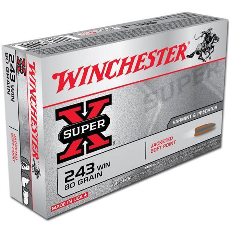 Winchester 243 80gr JSP