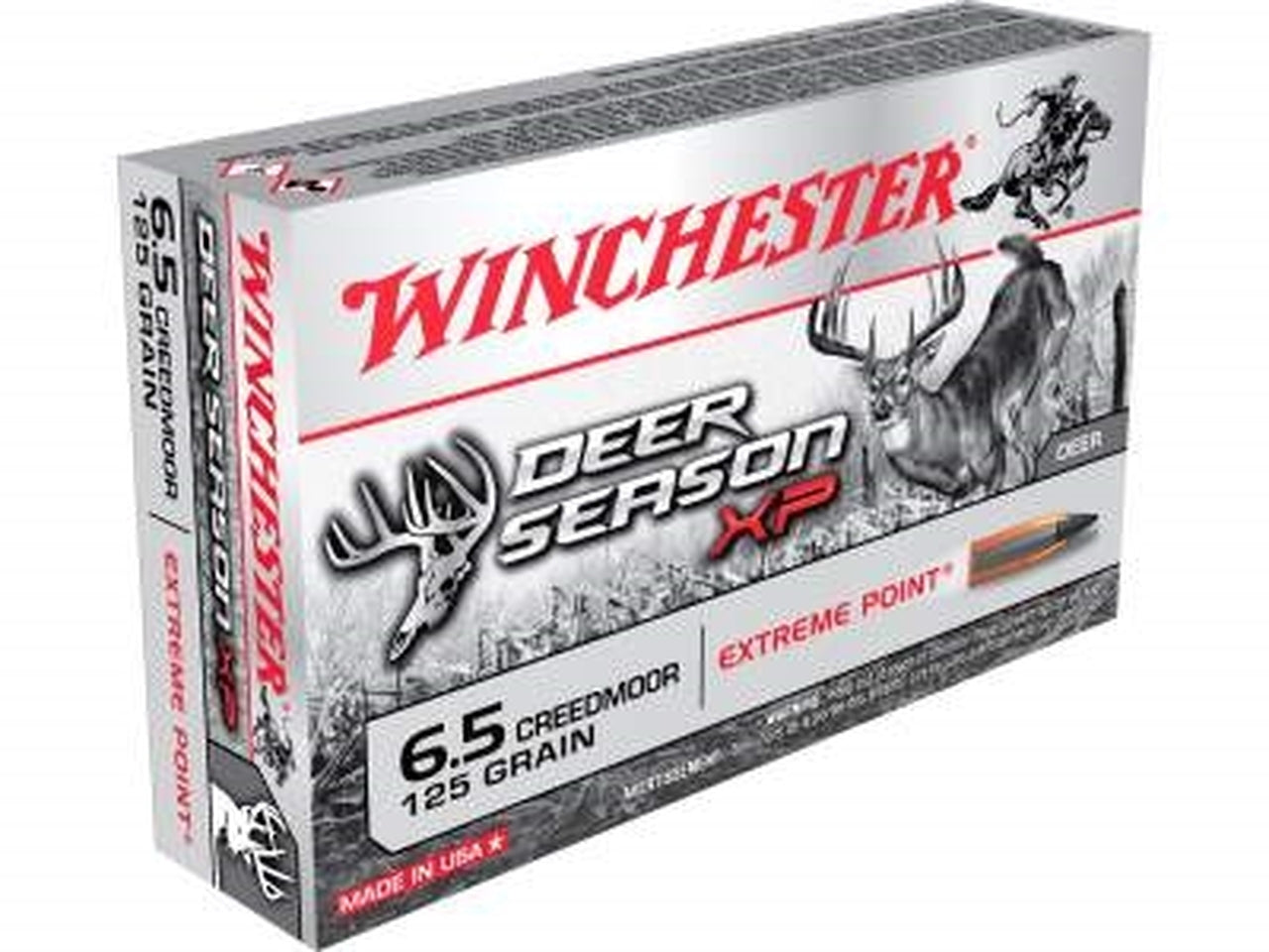 Winchester 6.5 Creedmoor 125gr Extreme Point
