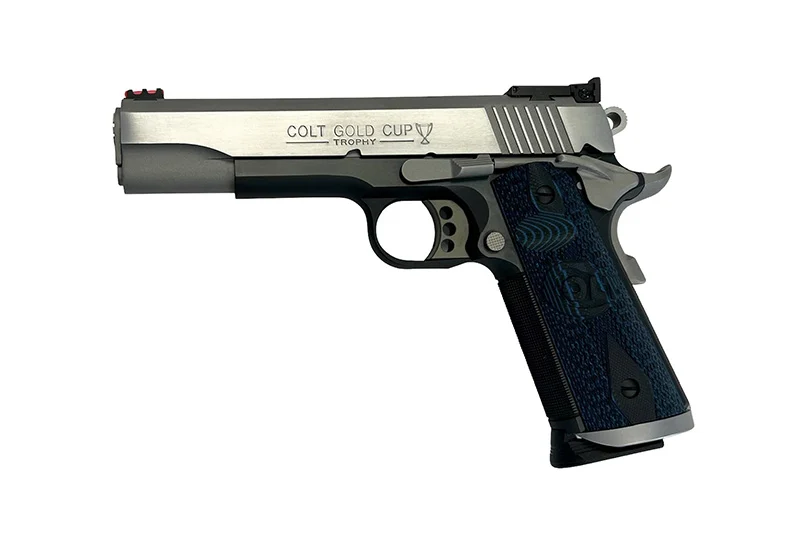 Gold Cup Trophy 5 45ACP Series 70 Blue Frame SS - CLB Guns