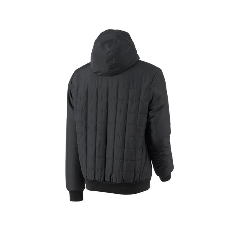 Hooded pilot jacket e.s.concrete
