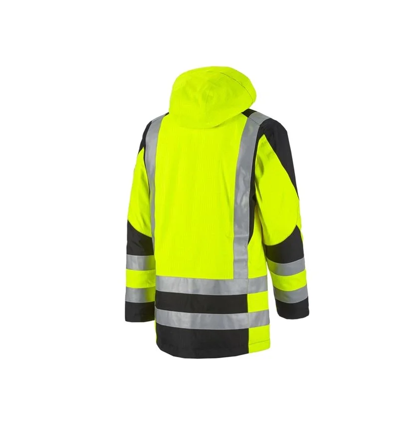 e.s. Weatherproof parka multinorm high-vis