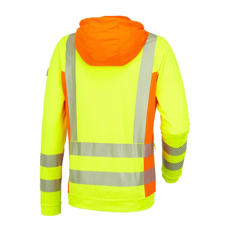 High-vis functional hooded jacket e.s.motion 2020