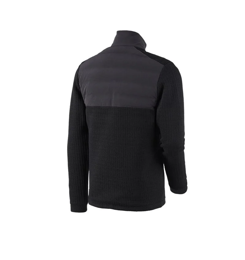 Hybrid knitted jacket e.s.trail