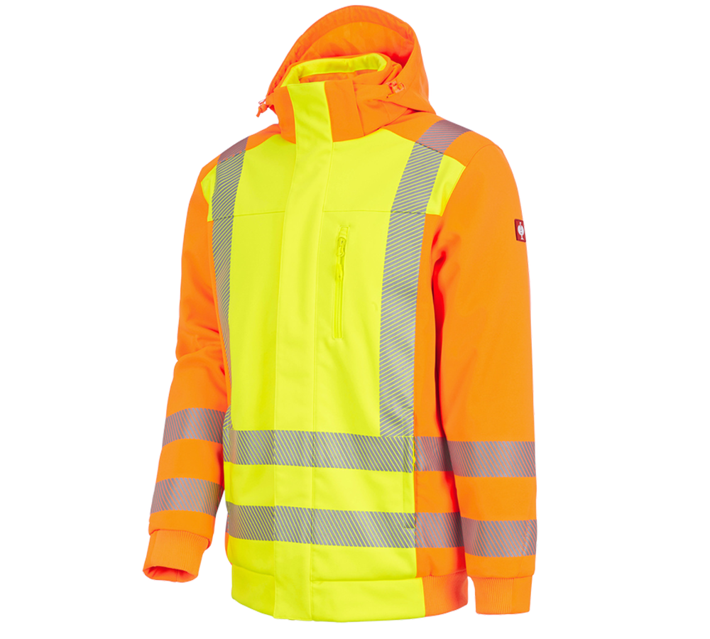 High-vis winter softshell jacket e.s.motion 2020