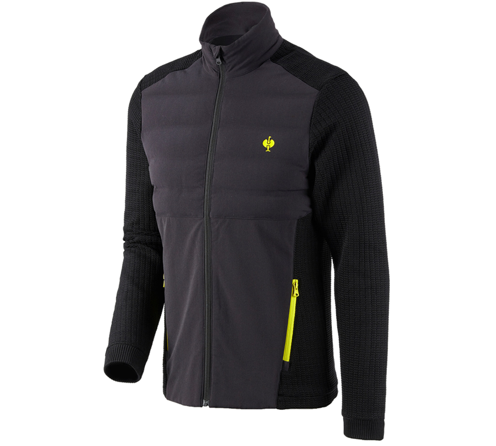 Hybrid knitted jacket e.s.trail