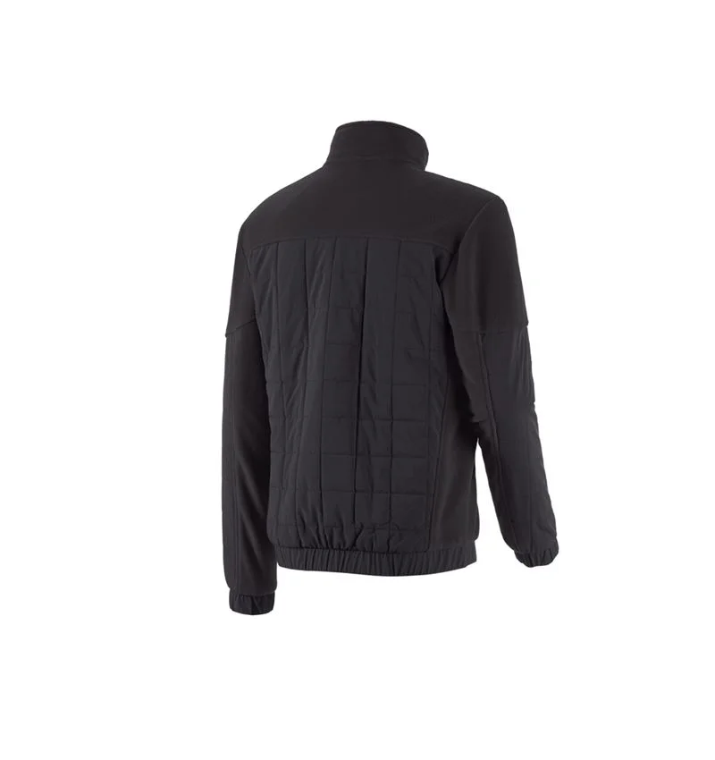 Hybrid fleece jacket e.s.concrete