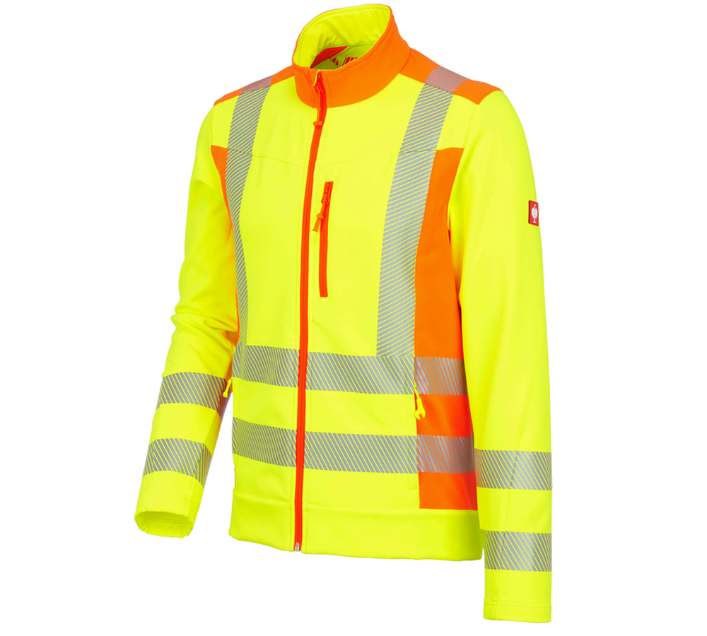 High-vis softshell jacket softl. e.s.motion 2020