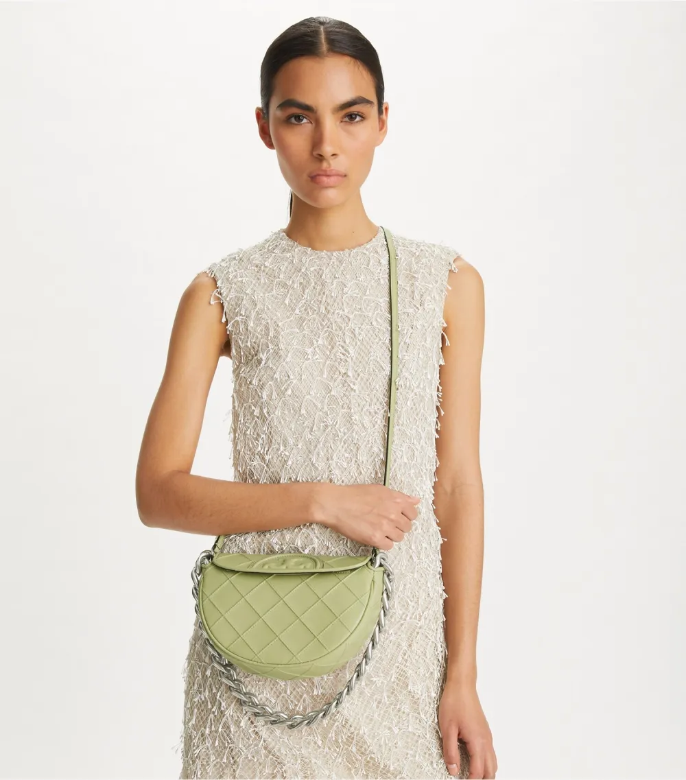 Mini Fleming Soft Crescent Bag