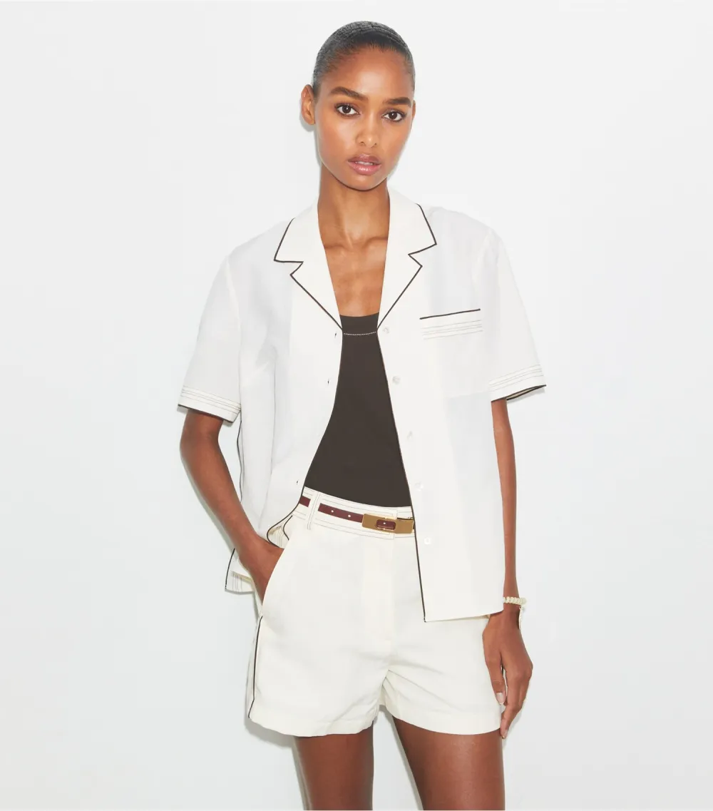 Linen Camp Shirt