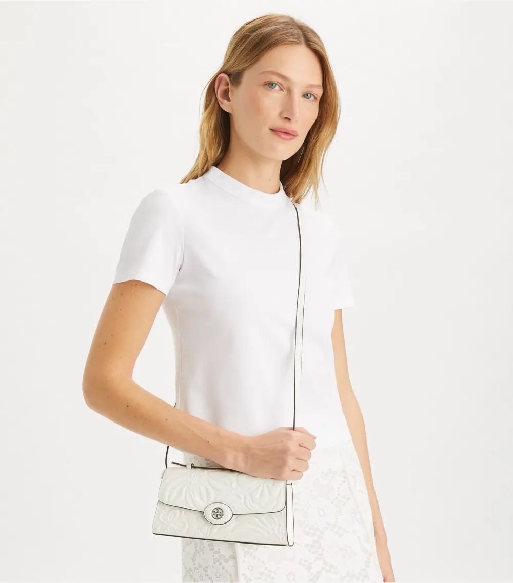 Mini Robinson Floral Embossed Crossbody