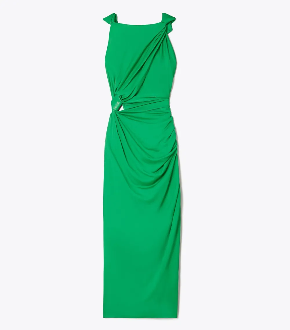 Viscose Knot Dress