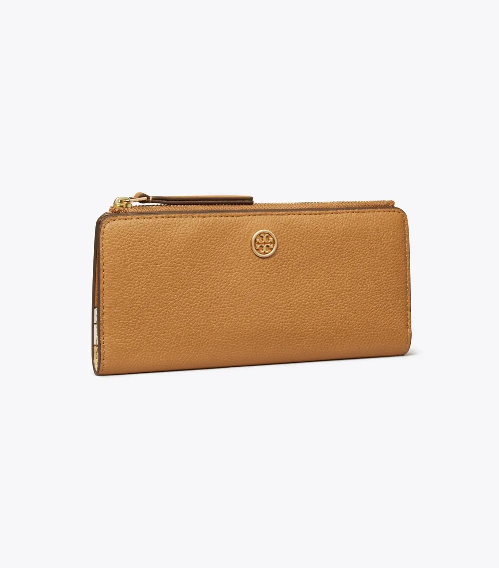 Robinson Pebbled Zip Slim Wallet