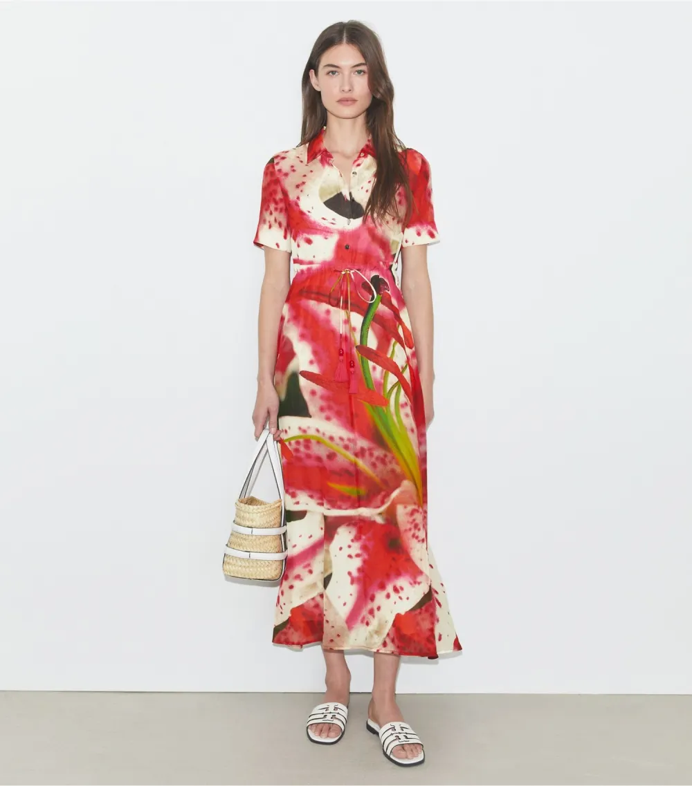 Cotton Shirtdress