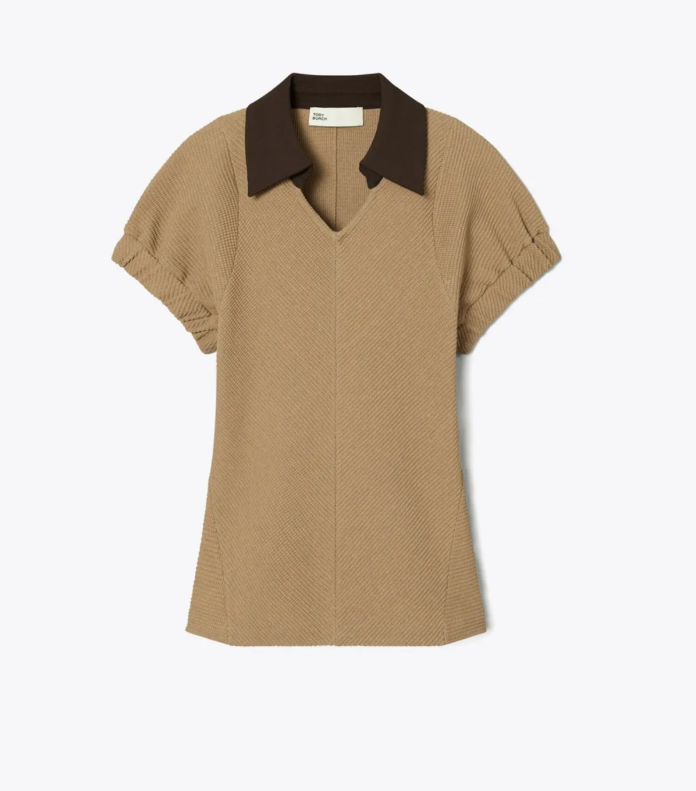 Cotton and Silk Polo